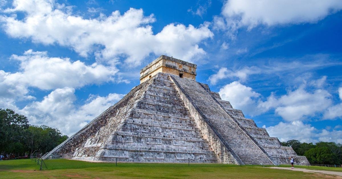 a grande pirâmide maia, de Kukulcán