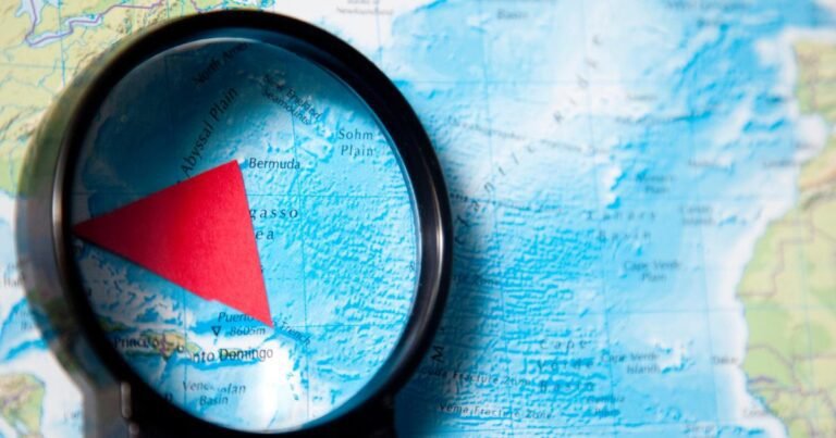 localização do Triângulo das Bermudas