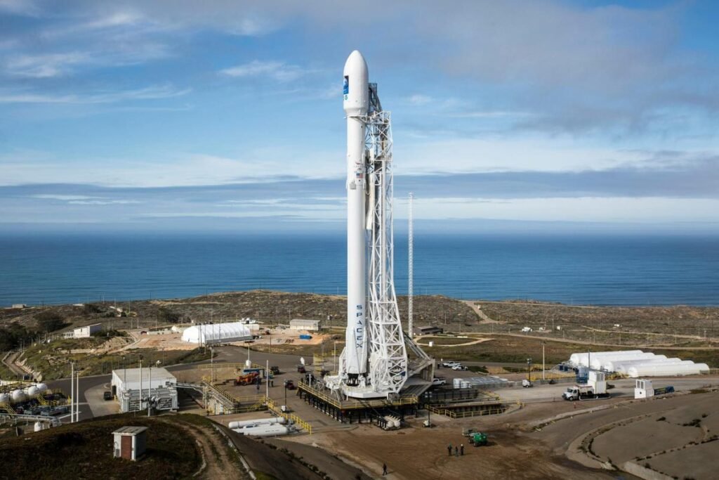 o foguete da SpaceX, Falcon 9