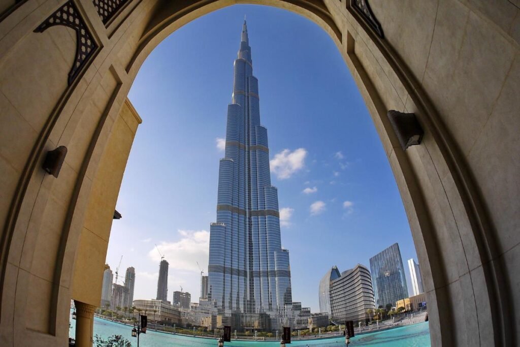 o prédio mais alto do mundo atualmente, Burj Khalifa