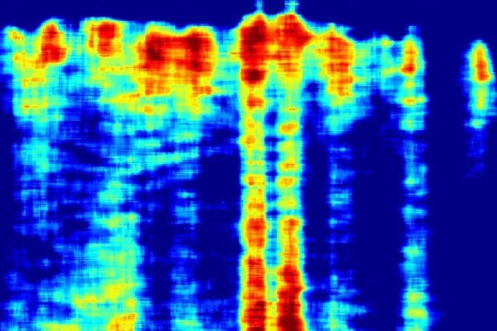 imagens geradas pelo radar de penetração no solo (GPR)