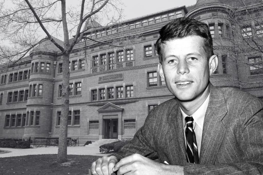 John Kennedy na faculdade de Harvard