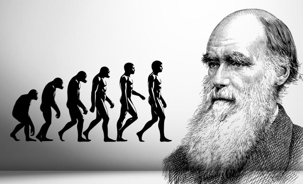 a teoria da evolução de Charles Darwin