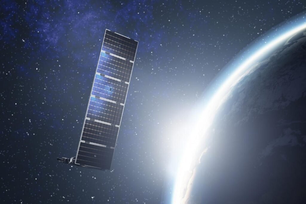 satélite da Starlink em órbita terrestre baixa