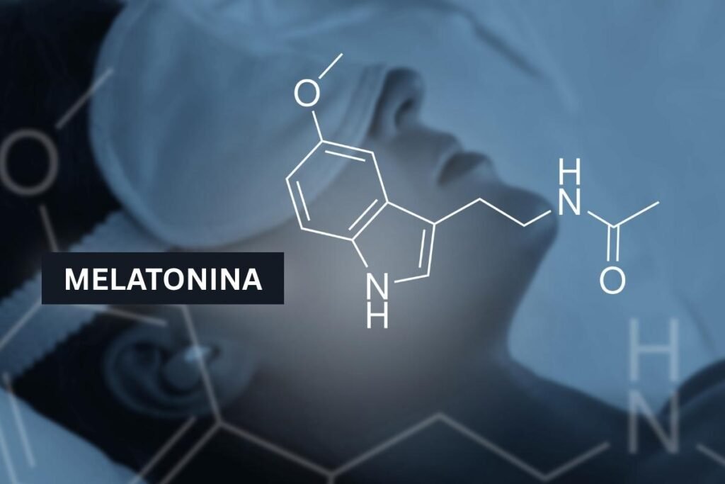 a ligação química que forma a melatonina