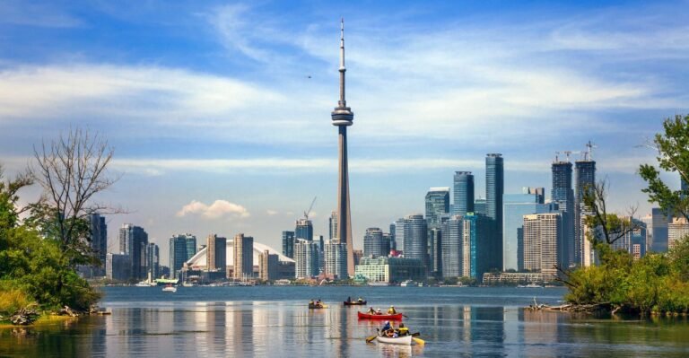 panorama de Toronto, no Canadá
