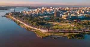 vista da cidade de Porto Alegre