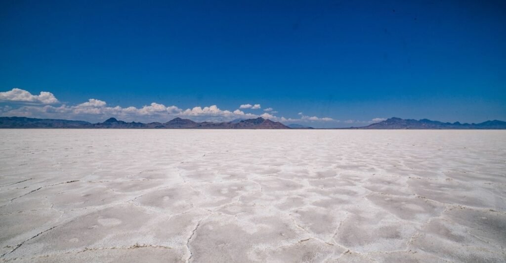 deserto de sal Bonneville, no Utah