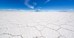 salar de Uyuni na Bolívia