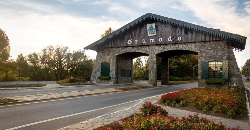 o pórtico de Gramado