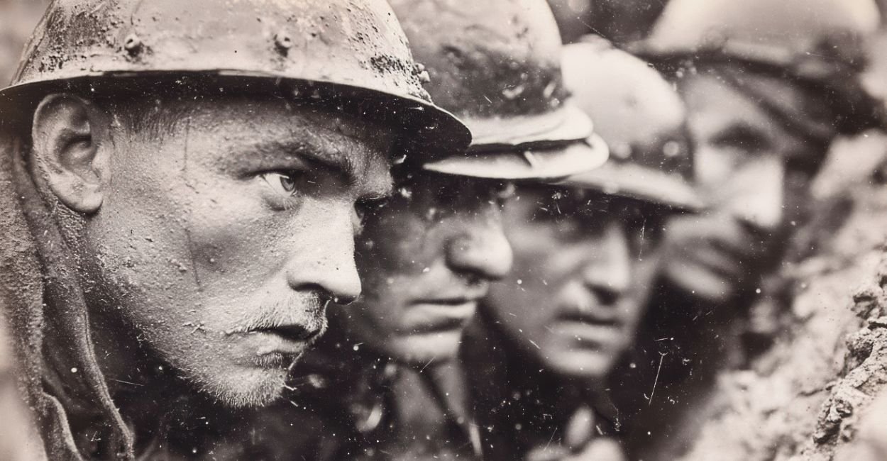 Guerras: História, Tipos, Origem e Principais Conflitos 1 soldados na trincheira