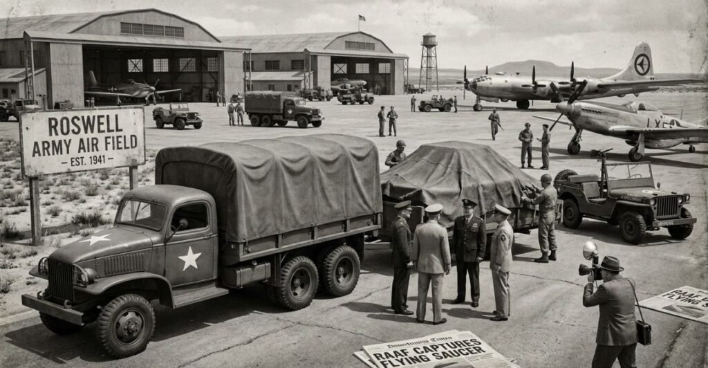 20 Fatos sobre o Incidente de Roswell 2 incidente de Roswell