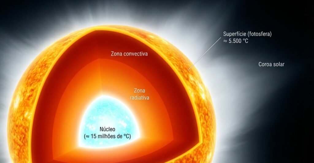 Curiosidades sobre o Sol: 12 Fatos que Você Precisa Conhecer 2 temperatura do Sol