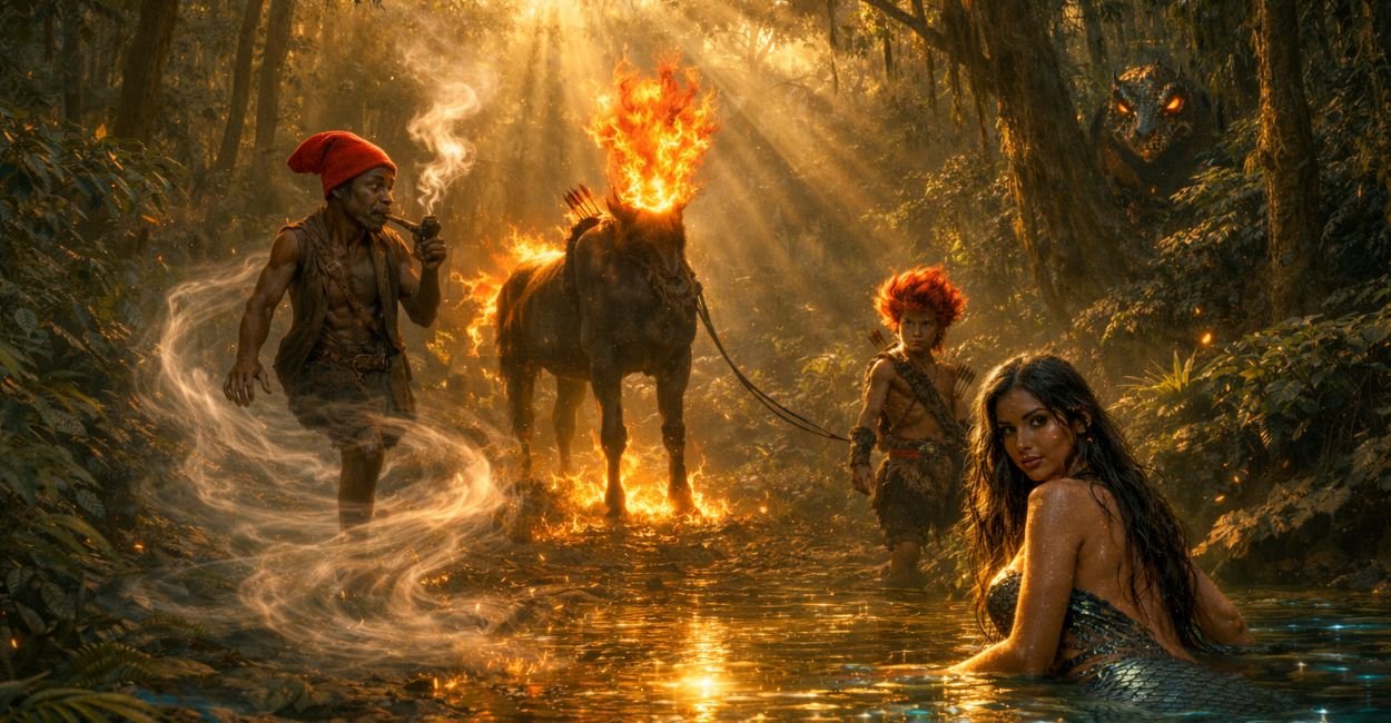 Lendas do Folclore Brasileiro: 10 Personagens e Seus Significados 1 as lendas do folclore brasileiro