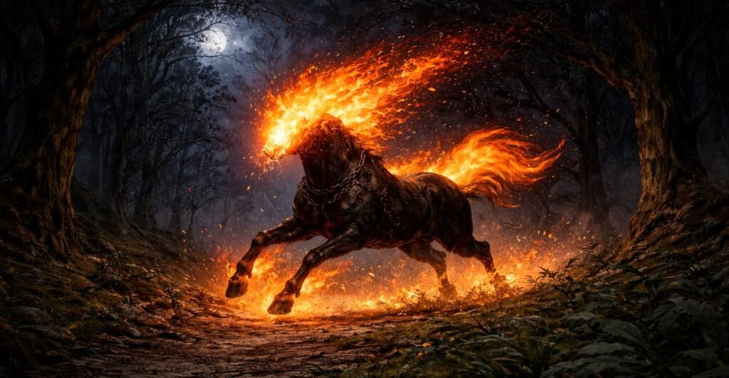 Lendas do Folclore Brasileiro: 10 Personagens e Seus Significados 7 mula sem cabeça