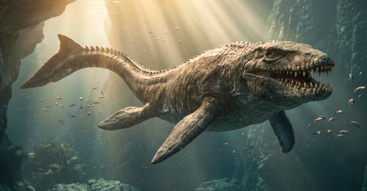 o gigante dos mares pré-históricos